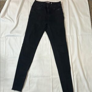 Refuge Black Skinny Jeans